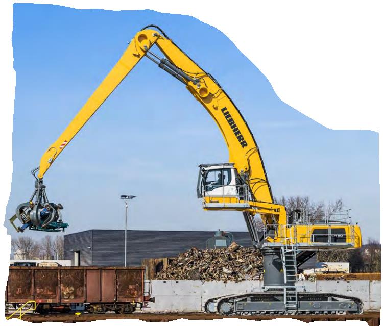 Liebherr LH 110 C Industry Litronic Fiches techniques données