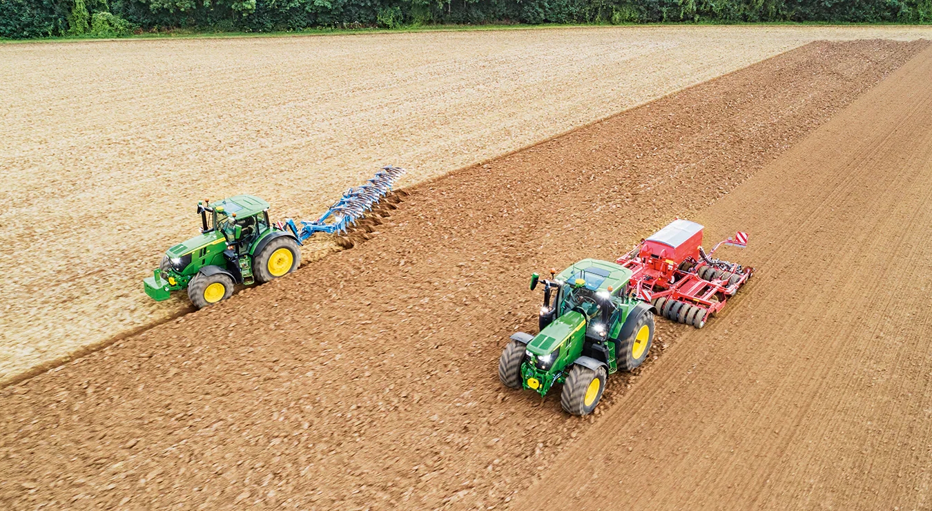 John Deere 6R 195 Fiches techniques données techniques 2021 2025